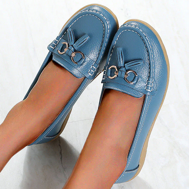 Orthopedic women's loafers by My Store featuring non-slip waterproof soles and comfortable design for daily wear.