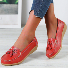 Orthopedic loafers for women, waterproof and non-slip, stylishly designed with cushioned soles for comfort and support.