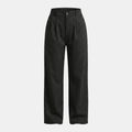 Women's pinstripe high-waisted wide-leg trousers by Tammy Bradley, featuring a tailored fit and classic pattern.