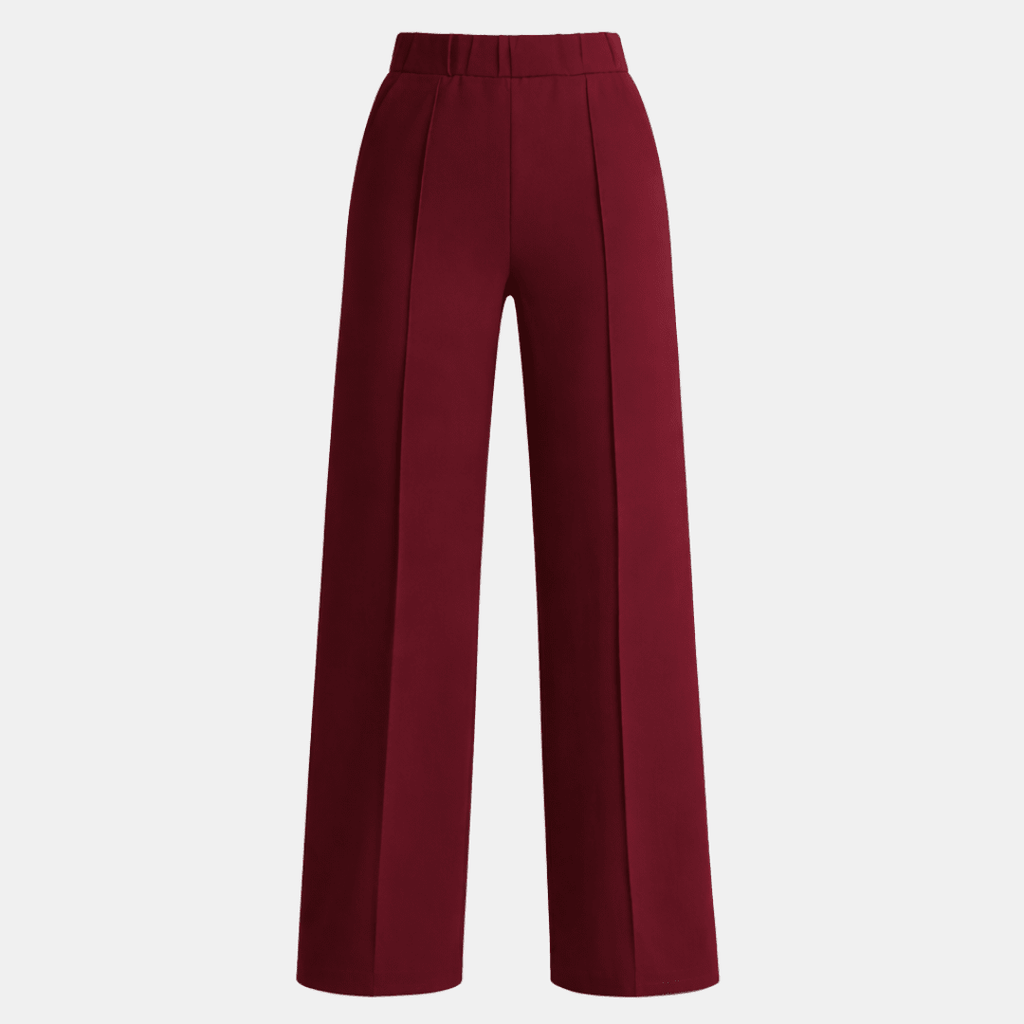 Women's tailored high-waist wide-leg trousers by Tammy Bradley, featuring a sleek fit and stylish design on a neutral background.