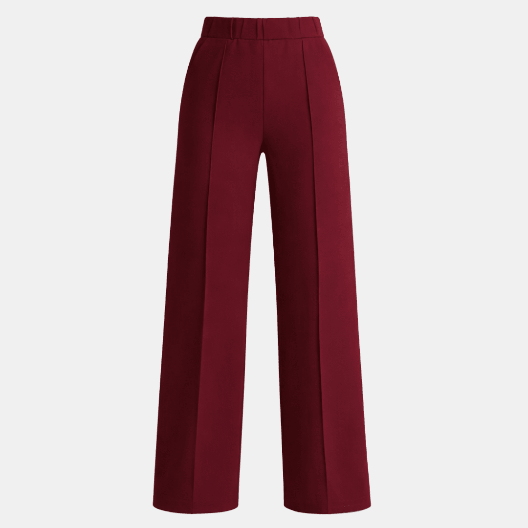 Women's tailored high-waist wide-leg trousers by Tammy Bradley, featuring a sleek fit and stylish design on a neutral background.