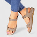 Tammy Bradley open-toe ankle-strap sandals for women with stylish design and block heels, perfect for summer wear.