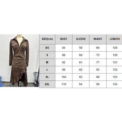 White slim-fit zippered long dress with stand-up collar and slit, stylish women's dress by My Store.