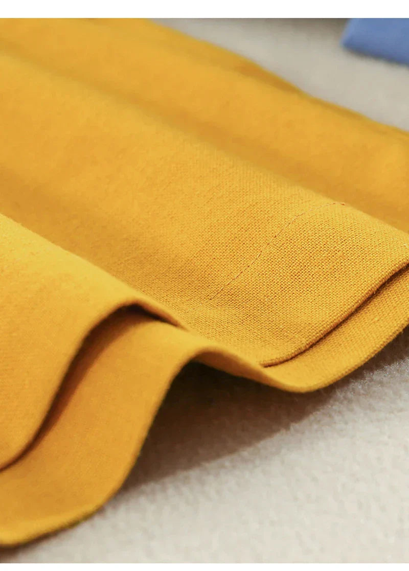 High waist linen blend shorts for women with elastic waistband, stylish and comfortable pants from My Store.