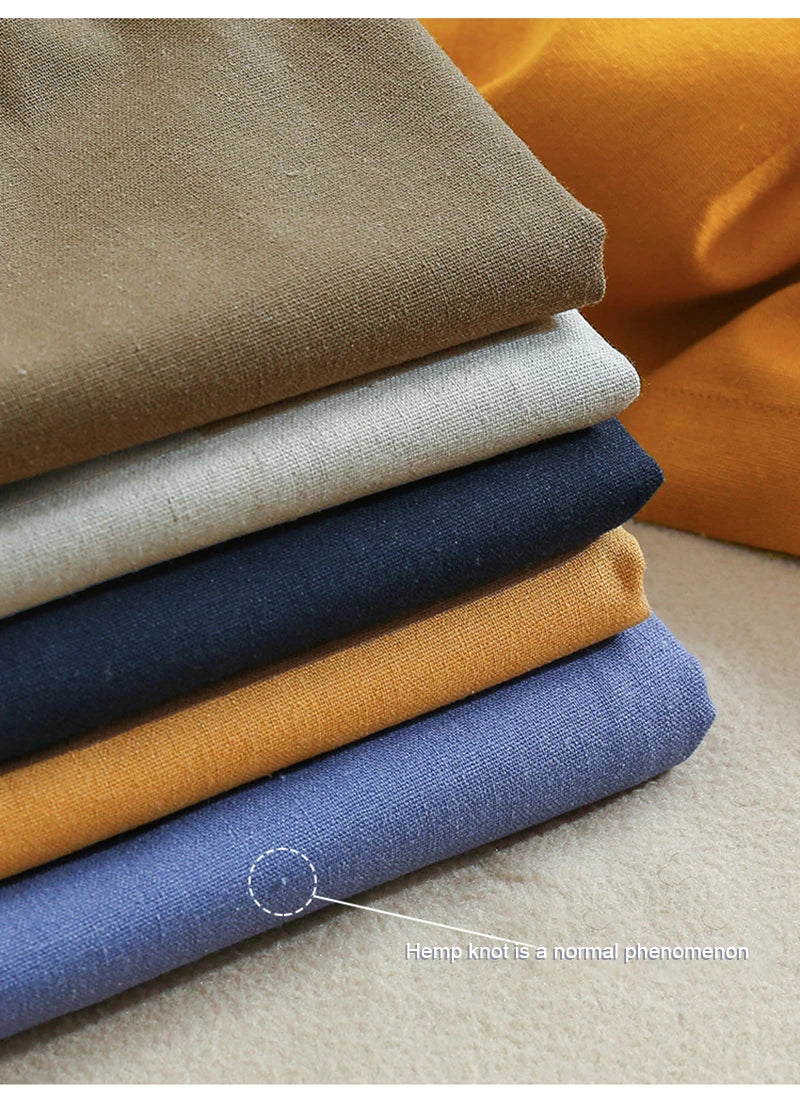 High-waist linen blend women’s shorts with elastic waistband, casual pants from My Store, shown in a relaxed fit image.