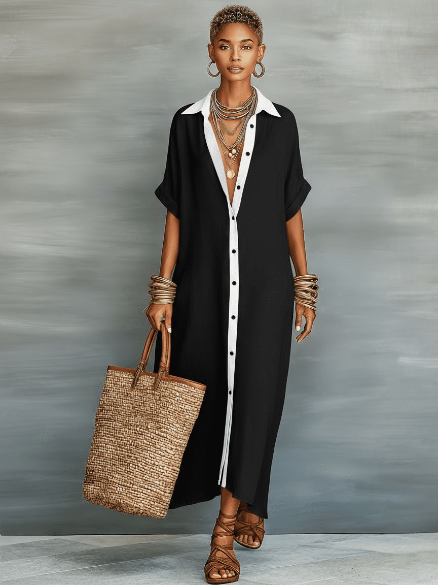 Light beige linen maxi dress for women by Tammy Bradley, featuring a flowing silhouette and sleeveless design.