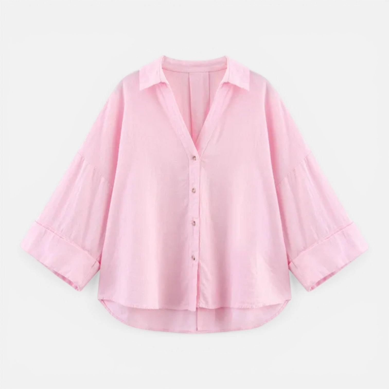 Lightweight women's summer blouse from My Store featuring a loose fit, ideal for vacation and casual wear.