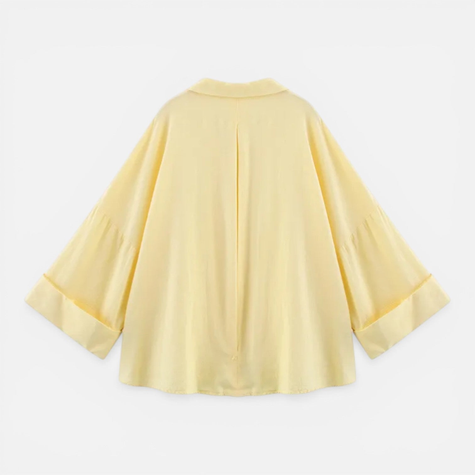 Lightweight women's summer blouse from My Store with a loose fit, perfect for vacation, shown in a relaxed, oversized style.