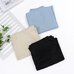Women’s cotton linen wide-leg drawstring trousers with a relaxed fit and pull-on design, perfect for casual wear.