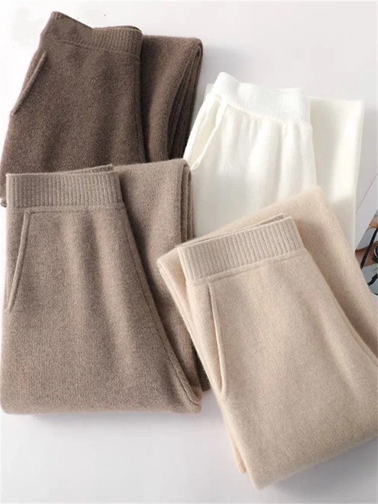 Women’s loose pull-on jogger pants featuring a relaxed fit, made by My Store, shown in a comfortable, casual style.