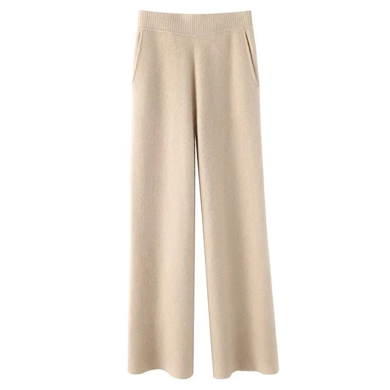 Women's loose pull-on jogger pants from My Store, featuring a comfortable fit and casual style, shown in a relaxed pose.