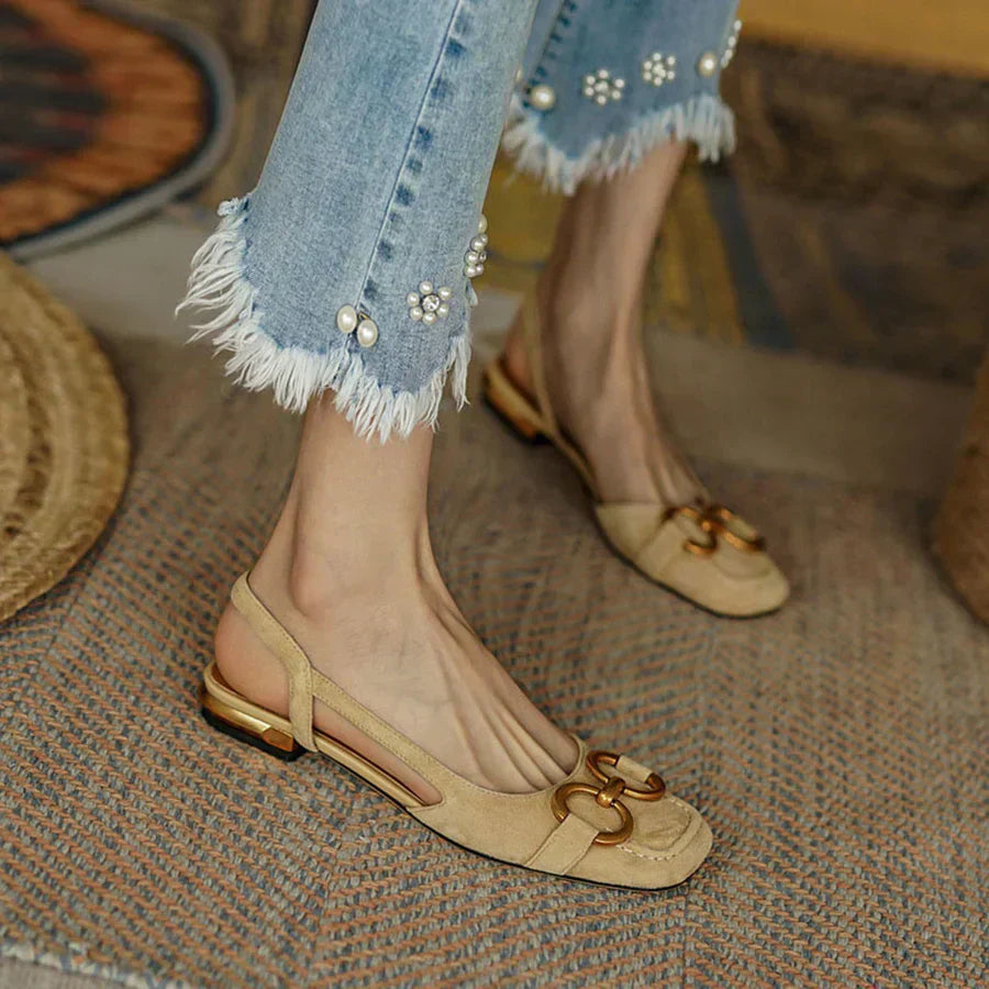 Adjustable buckle orthopedic women's sandals with arch support, featuring cushioned straps and comfortable sole for everyday wear.