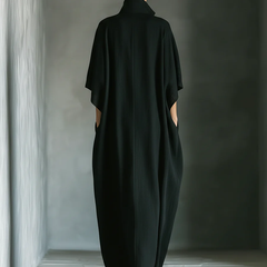 Flowy summer maxi dress for women with V-neck and kimono sleeves, stylish and comfortable, from My Store.