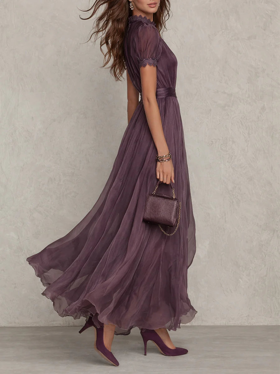 Elegant women's mini bodycon chiffon dress, stylish and fitted, perfect for fashionable occasions.