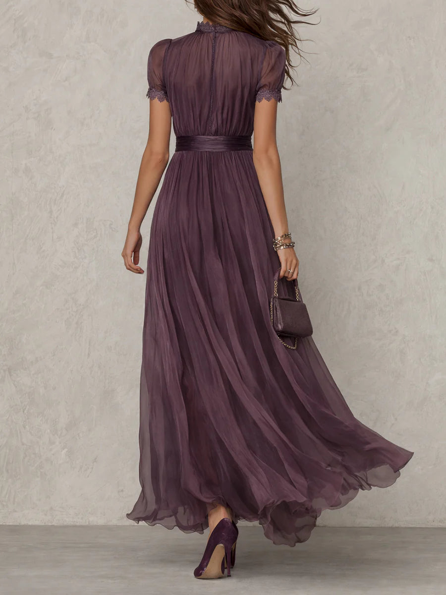 Elegant mini bodycon chiffon dress for women, featuring a fitted silhouette and stylish design.