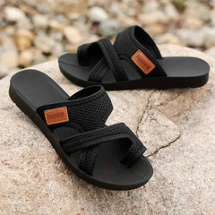 Orthopedic women's slippers with open toes and heels, stylish comfort shoe from My Store for supportive wear.
