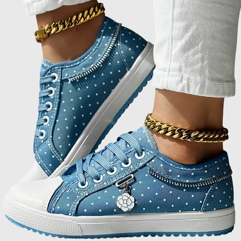 Breathable cushioned orthopedic sneakers for women with supportive design, featuring comfortable fit and stylish look by My Store.