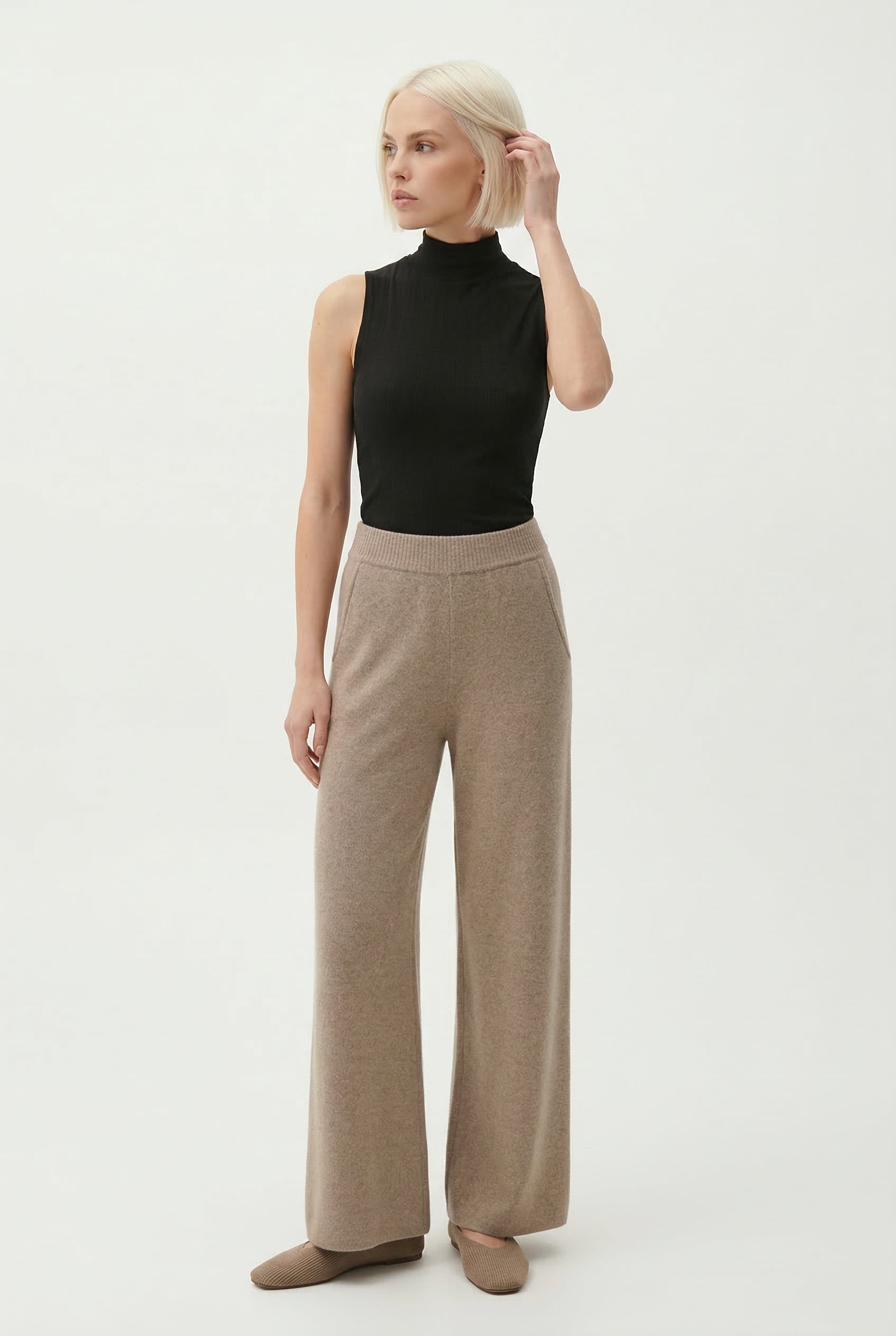 Women's loose pull-on jogger pants from My Store, relaxed fit and comfortable casual pants for women.